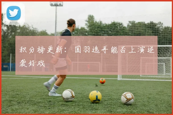 积分榜更新：国羽选手能否上演逆袭好戏